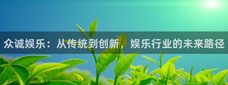 壹号app下载官网娱乐：众诚娱乐：从传统到创新，娱乐行业的未来路径